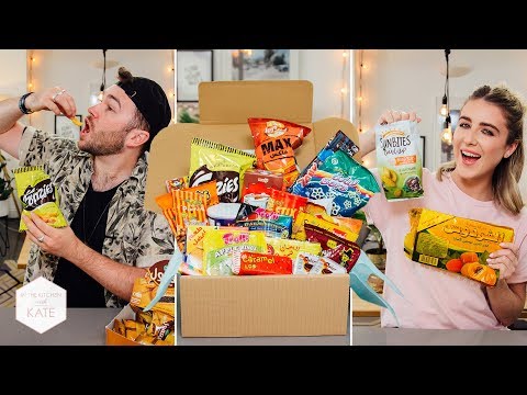 *Epic* British People Trying Arabic Candy from a Subscriber part 2 - In The Kitchen With Kate
