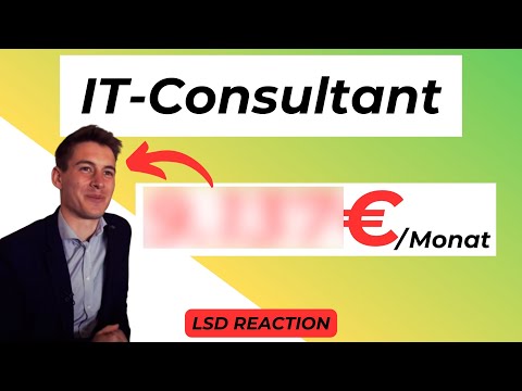 "Was verdient ein IT Consultant" 💵 REAKTION auf "Lohnt sich das?"