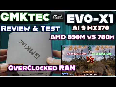 GMKtec EVO X1 a Powerful AMD  Ryzen AI 9 HX370 Mini PC