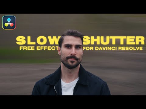 Slow Shutter Effect in Davinci Resolve