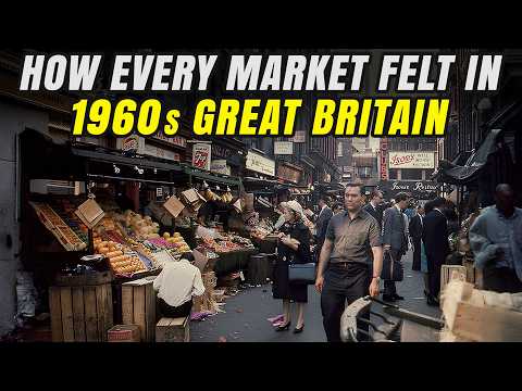 What MARKET CULTURE Really Looked Like in 1960s BRITAIN