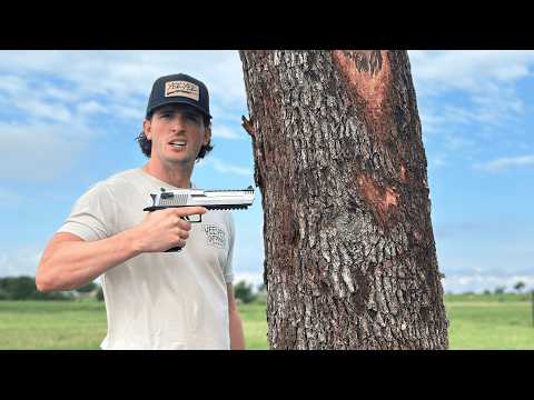 Can a Tree Stop a 50 Cal Sniper Rifle?