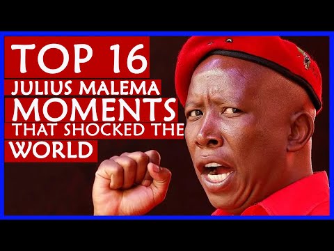 TOP 16 JULIUS MALEMA MOMENTS THAT SHOCKED THE WORLD