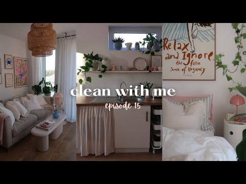 #15 CLEAN WITH ME | a spring apartment reset, ASMR
