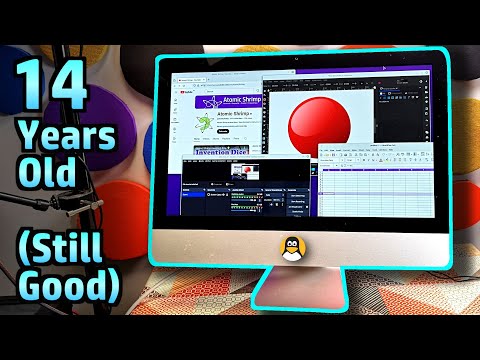 A New Life for a 14 Year Old iMac (Upgraded Hard Drive & RAM & Running Linux)