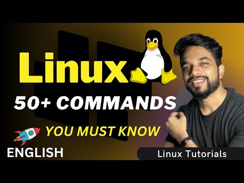 Linux Tutorial for Beginners 🔥 | 50 Essential Linux Commands You Must Know in 1 hour