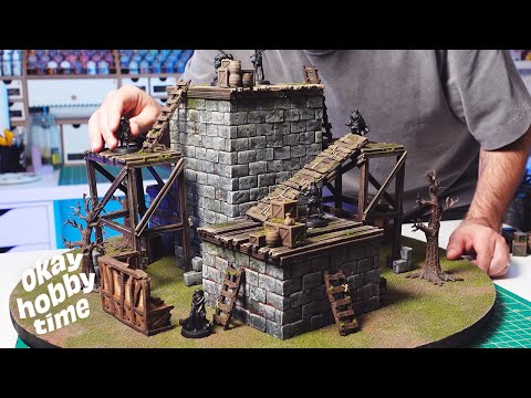 Crafting Vertical Tabletop Terrain For My New Favourite Game
