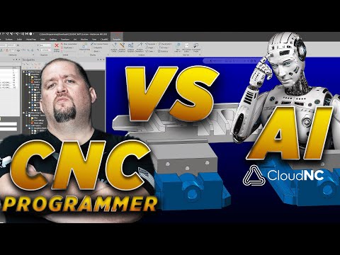 Human Programmer vs AI CNC Programmer
