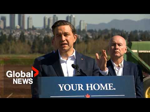 Poilievre demands property rights be upheld in BC, responds to latest Liberal floor-crossing | FULL