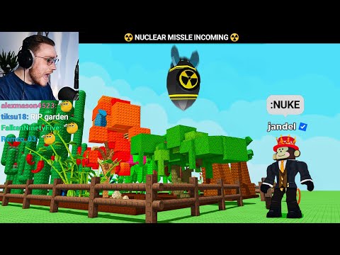 I Play Grow a Garden, but the Admin Trolls Me