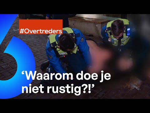 OVERLASTPLEGER wil handhaver MEPPEN en wordt MET GEWELD AANGEHOUDEN! | Overtreders #AFL58