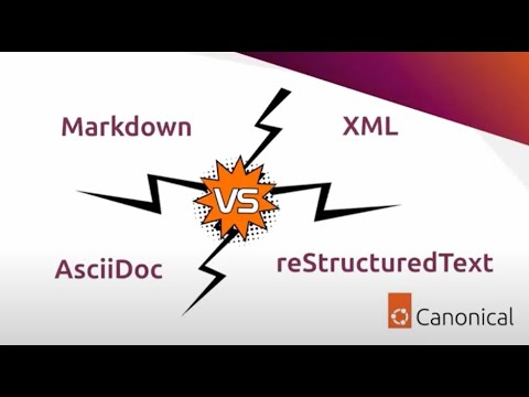 ODH-028: Fight! Markdown vs reStructuredText vs AsciiDoc vs XML