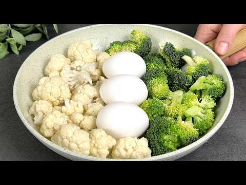 Das leckerste Brokkoli-Blumenkohl Rezept, welches ich dreimal pro Woche koche! Schnelles Rezept!