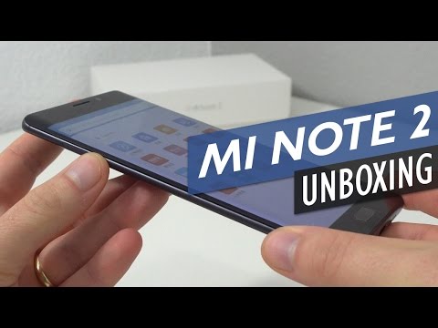 Xiaomi Mi Note 2 Unboxing (In-Depth First Look in English)