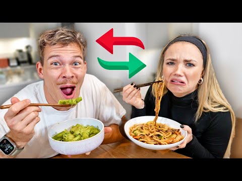 24-hour food swap with @JoeysJungle 🍞