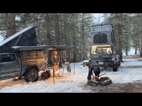 Snow Camping in the Eastern Sierra Got Sketchy Fast