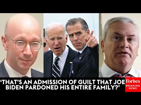 'We Traced The Money Laundering...': Comer Grills Biden Aide Over Alleged Biden 'Influence Scheme'