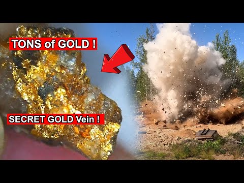 " Secret Nevada GOLD Vein – Blasting Rock to Strike it Rich! "  🏜️✨