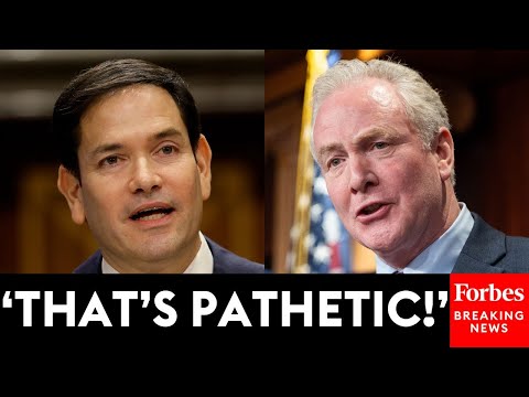 All Hell Breaks Loose When Van Hollen Tells Sec. Rubio To His Face, He Regrets Voting To Confirm Him