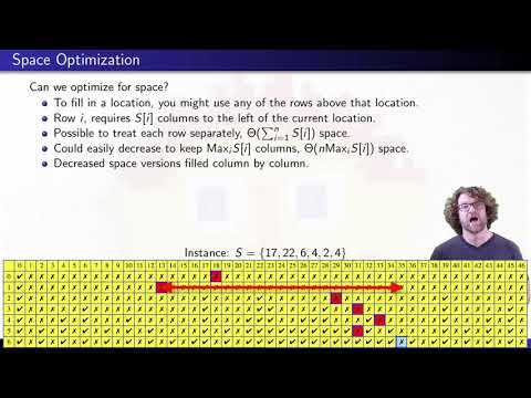Dynamic Programming:  Subset Sum