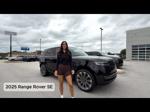 Car tour of the 2025 Range Rover SE
