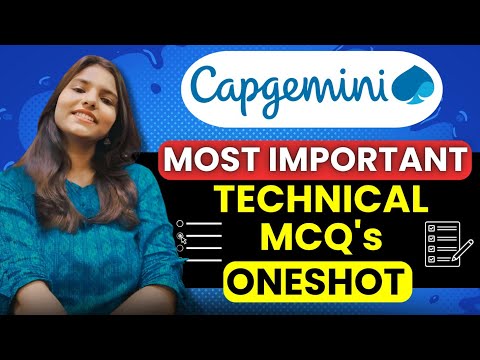 Capgemini Technical MCQS Questions #capegmini_technical_assessment_questions #capgemini_exam2025