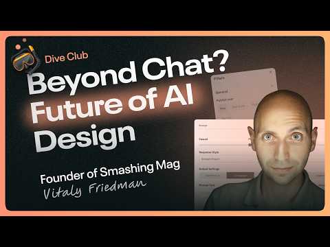 Vitaly Friedman - Beyond Chat:  What's Next for AI Design Patterns