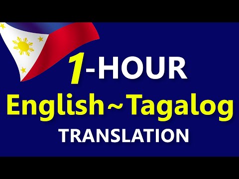 1-HOUR ENGLISH-TAGALOG TRANSLATION | Mag-English Nang Tama