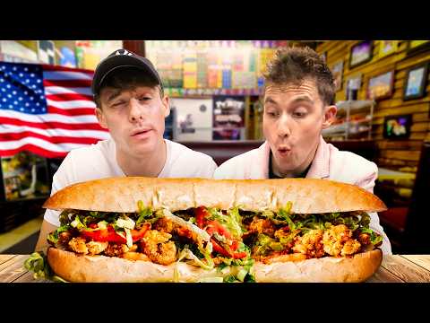 Two Brits try the most famous sandwich in New Orleans!
