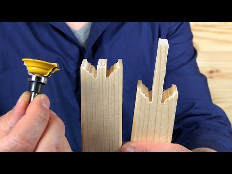 I did that using Cheap Router Bits to make wooden doors. The rails