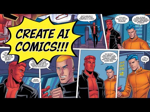 How to Create AI Comic Books with Consistent Characters (that actually look good)