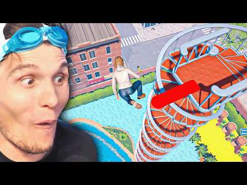 Ich baue den HÖCHSTEN SPRINGTURM DER WELT in meinem WASSERPARK