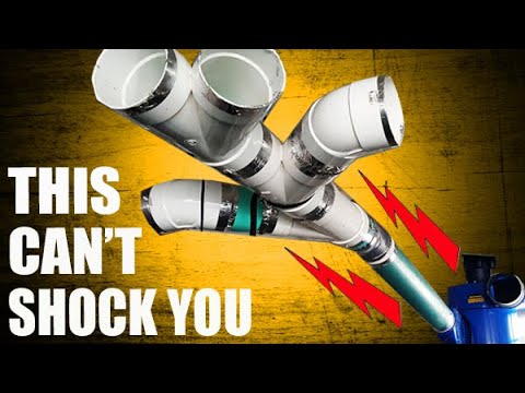 A "shocking" way to ground your shop dust collection