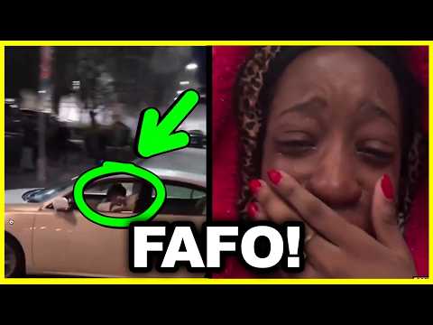 Black Liberal Shoots PRO ICE/MAGA Protestors And FAFO!