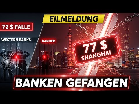 Eilmeldung: Silber bei 77 $ in Shanghai – Warum westliche Banken bei 72 $ in der Falle sind