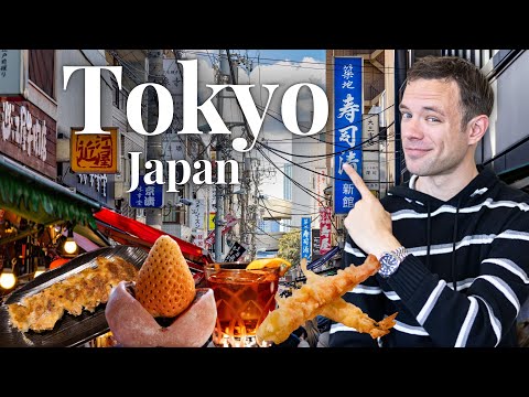 Eating in Tokyo. Tempura Omakase. Star Bar. Glitch Coffee and Street Food. Part 1