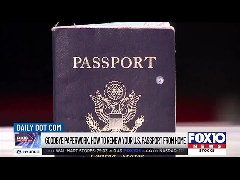 Daily Dot Com: Online Passport Renewal Process