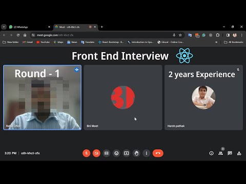 React Js Interview | 🥳 Selected | experience | round - 1| React & Advance JavaScript #reactinterview