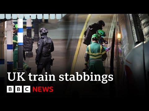 LIVE: Police say no suggestion stabbing attack on UK train was terror related | BBC News