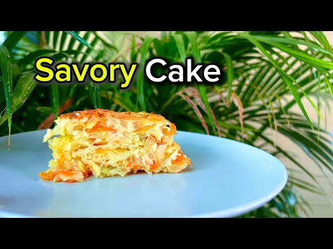 This Savory Cake Will Surprise You😻
