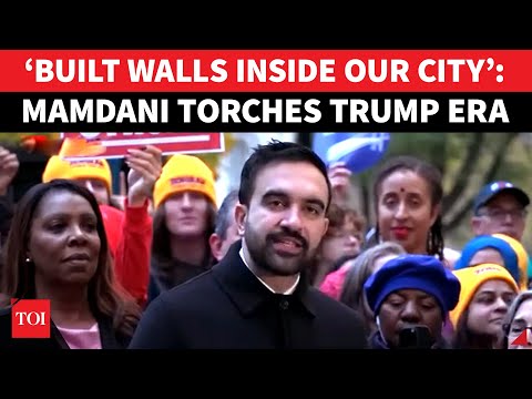 ‘Trump’s Ghost Still Haunts...’: Watch Mamdani’s City Hall Firebrand Speech | NYC Mayor Polls