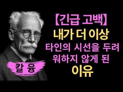 【99% 모르고 있는】당신의 그림자가 사라졌다는 충격적 신호 | 융이 밝힌 진정한 각성의 비밀  I 칼 융