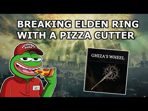 How OP Can You Make The Pizza Cutter In Elden Ring Ghizas Wheel Build