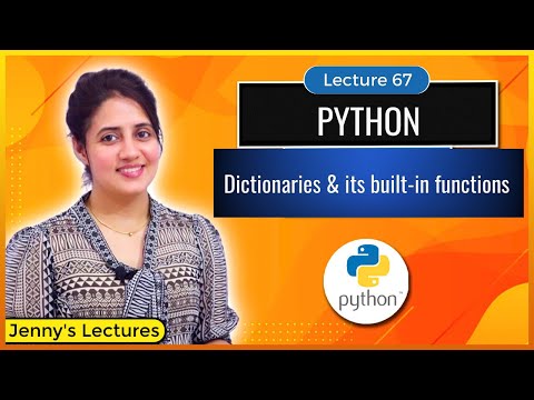 Dictionaries in python | Dictionaries Built-in functions | Python Tutorials for Beginners #lec67