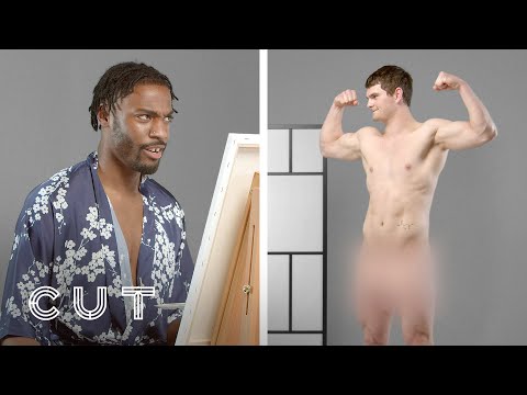Roommates Paint Naked Portraits of Each Other | Cut