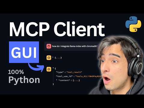 How to Build an MCP Client GUI with Streamlit and FastAPI