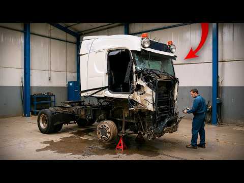 Man Rebuilds a WRECKED Truck to PERFECTION for $75,000 Start to Finish By@Sebastian Jedrzejczyk