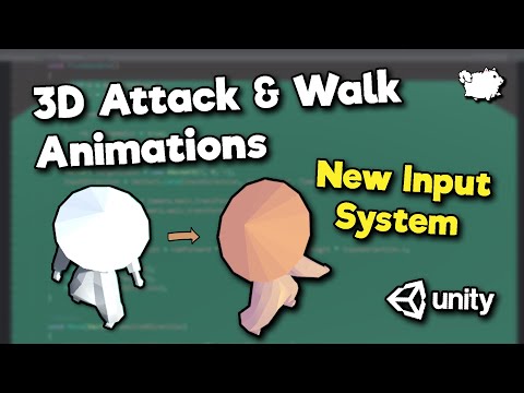 Unity3D Attack & Walk Animations   New Input System Tutorial