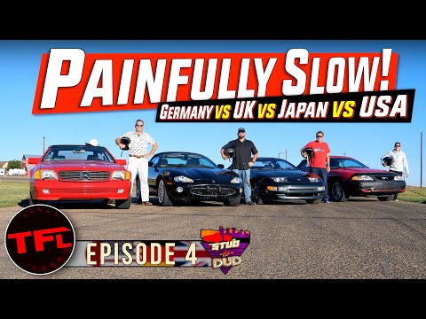 One of These 4 Nineties Convertibles Is a REAL DOG On The Race Track & It's Not The One You Think!