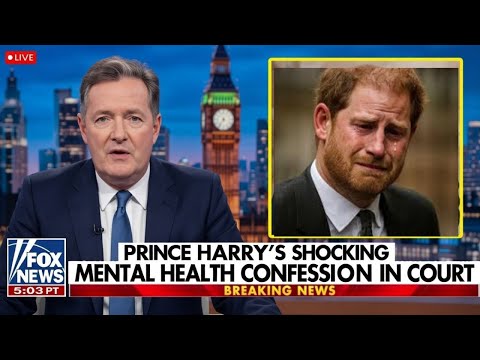JUST NOW  Prince Harry Makes Stunning Mental Health Admission in High Stakes Court Case